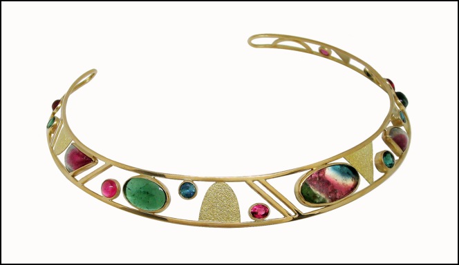 Hannelore tourmaline collar