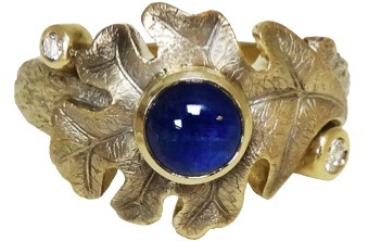 oak leaf ring top copy